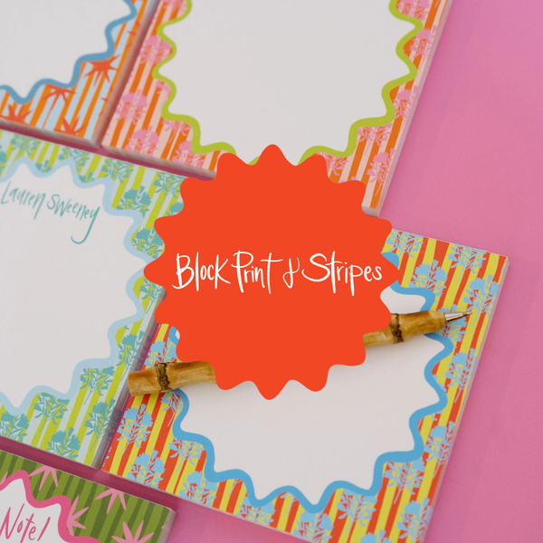 Block Print & Stripes