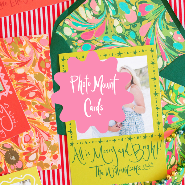 Holiday | Photo Mount Cards