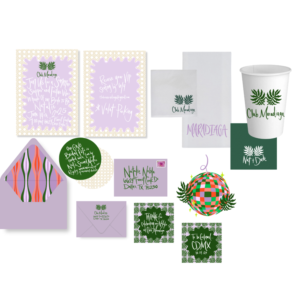 Custom Printed Invitations