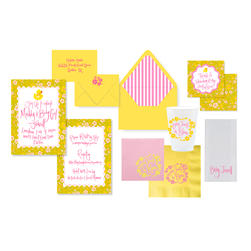 Custom Printed Invitations