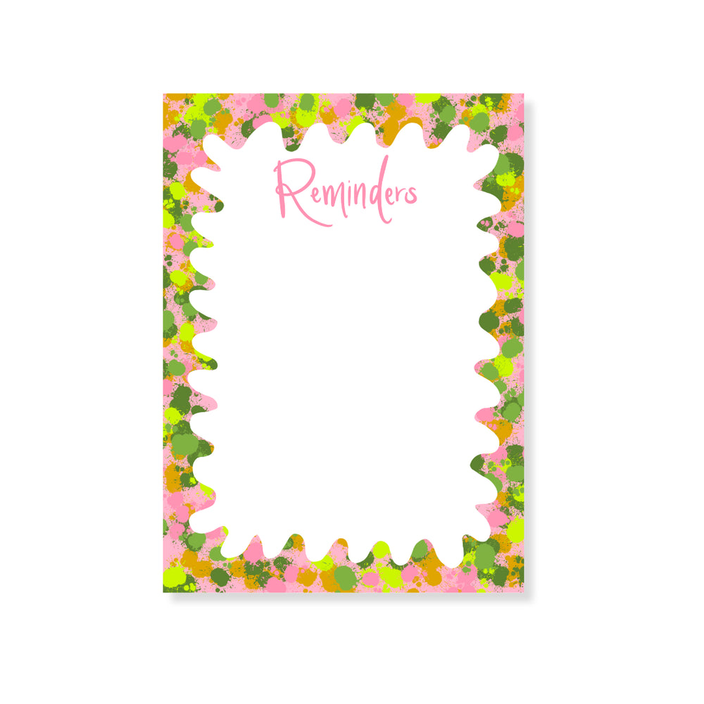 Candy Paint Notepad in Taffy