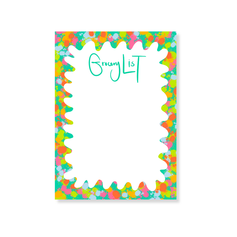 Candy Paint Notepad in Nerds
