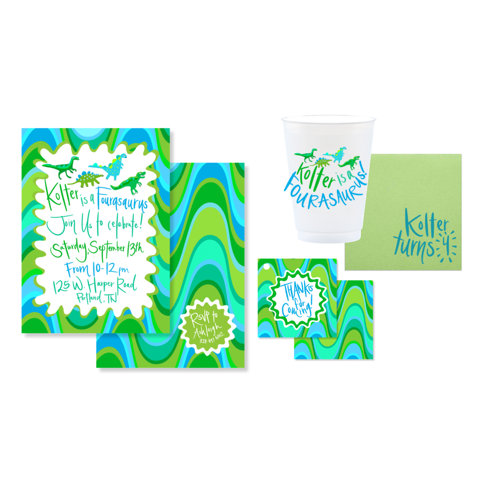 Custom Printed Invitations