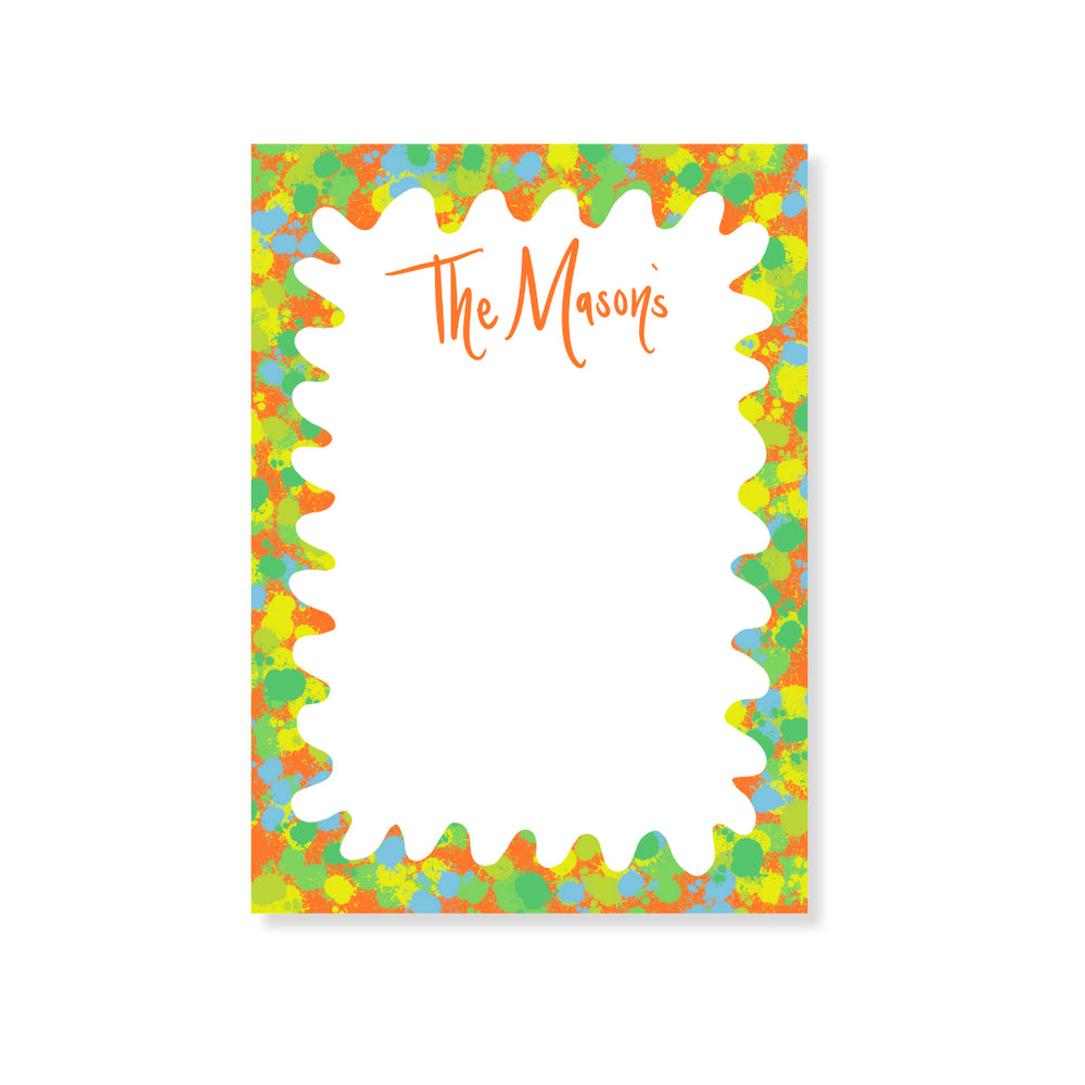 Candy Paint Notepad in Sour Patch