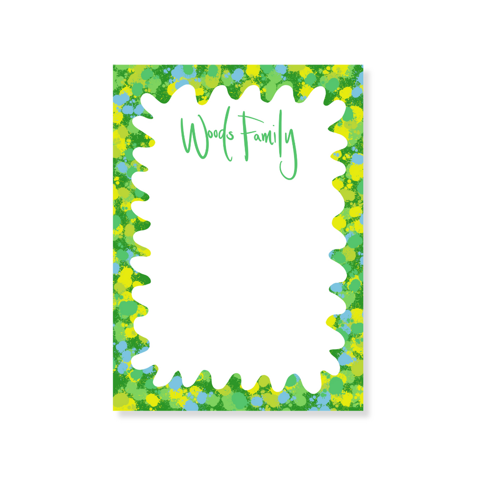 Candy Paint Notepad in Fun Dip
