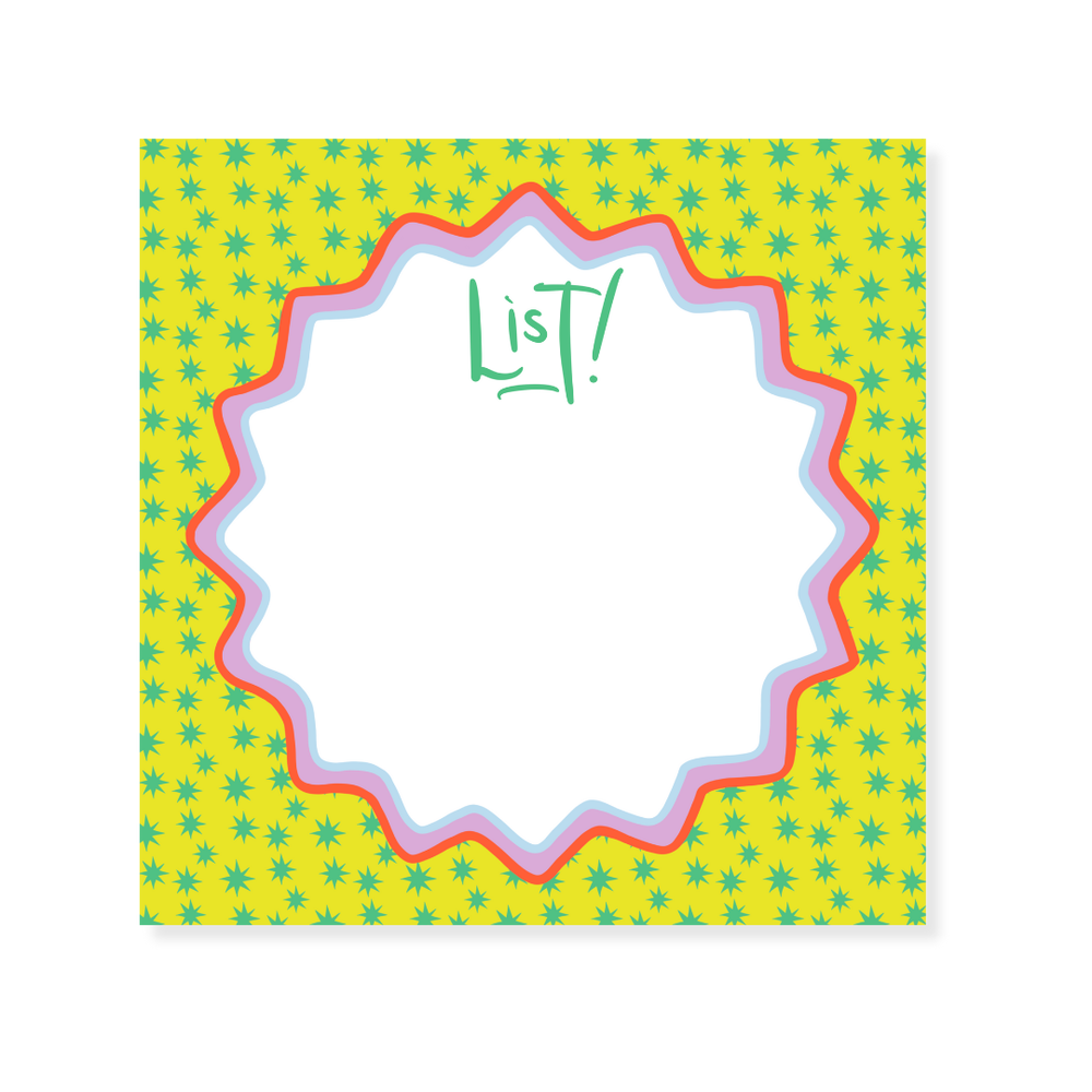 Star Classics Notepad in Electric