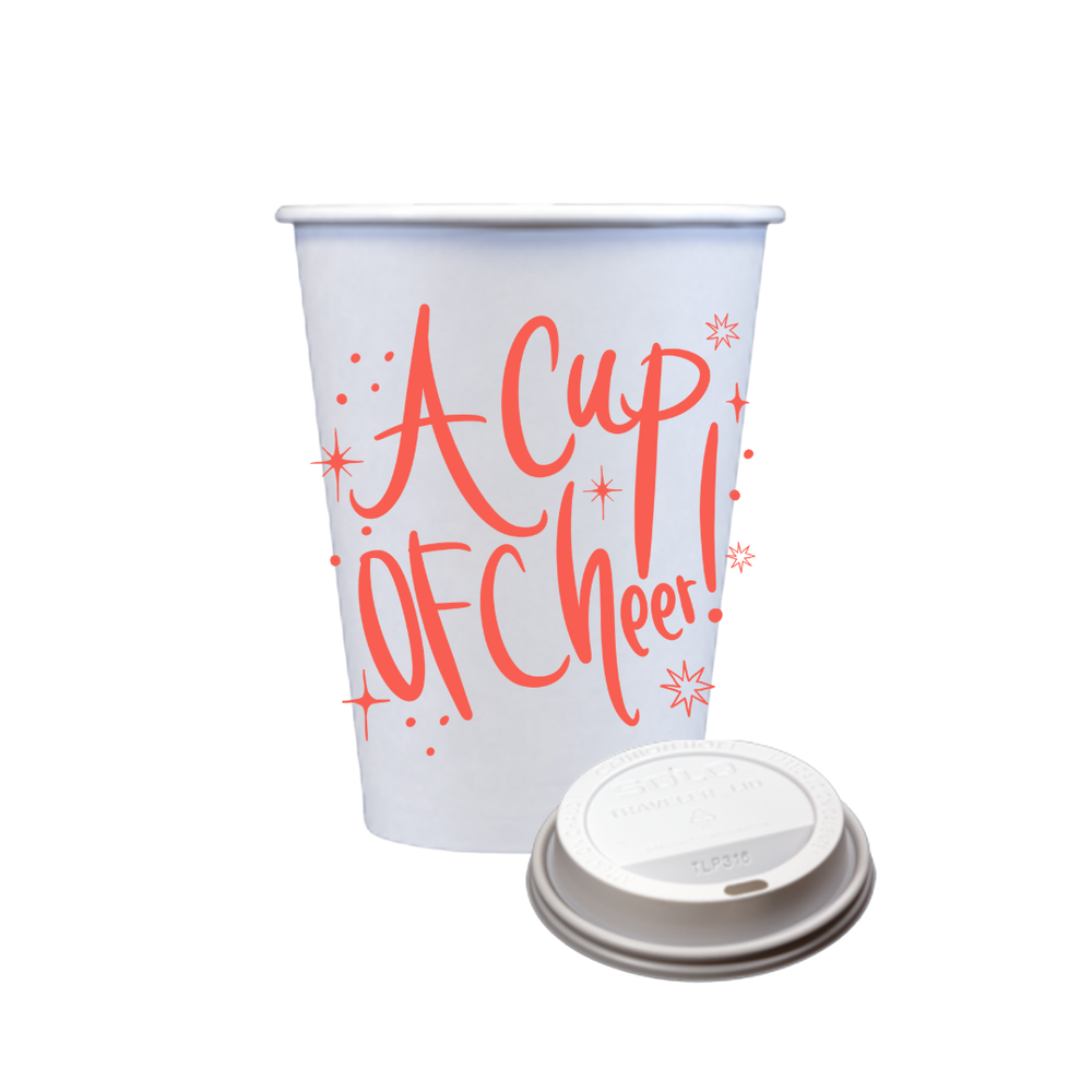 Cup of Cheer Paper Coffee Cups