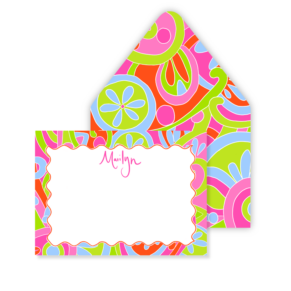 Fête Cabana Stationery in Cosmopolitan