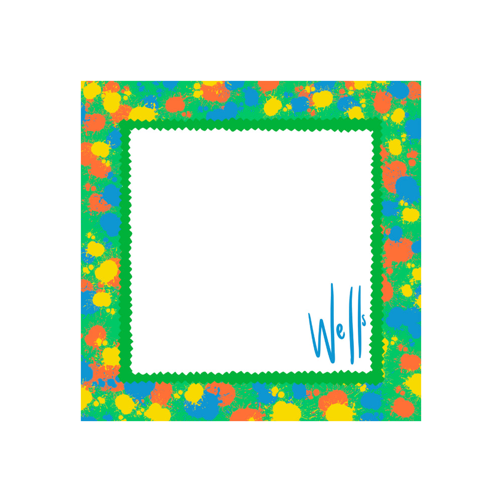 Candy Paints Notepad in Gum Drop
