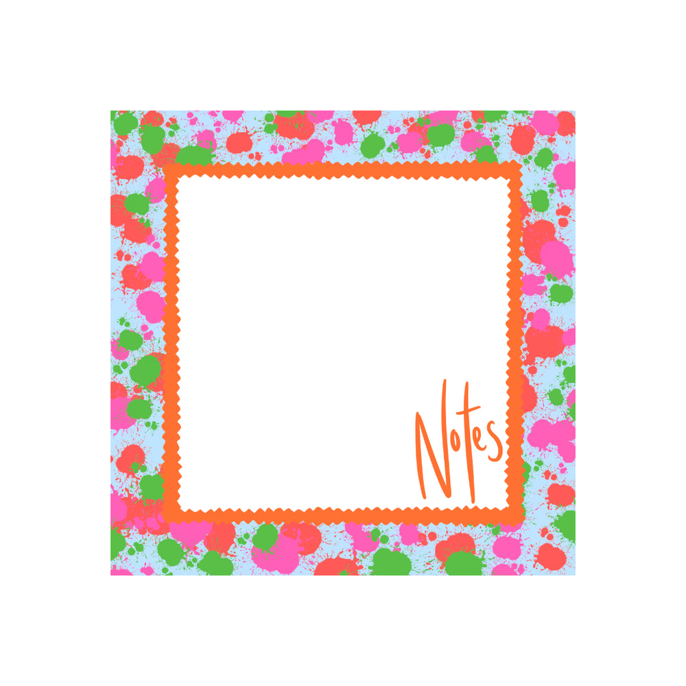 Candy Paints Notepad in Cotton Candy