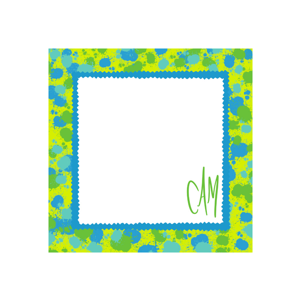 Candy Paints Notepad in Sour Straws