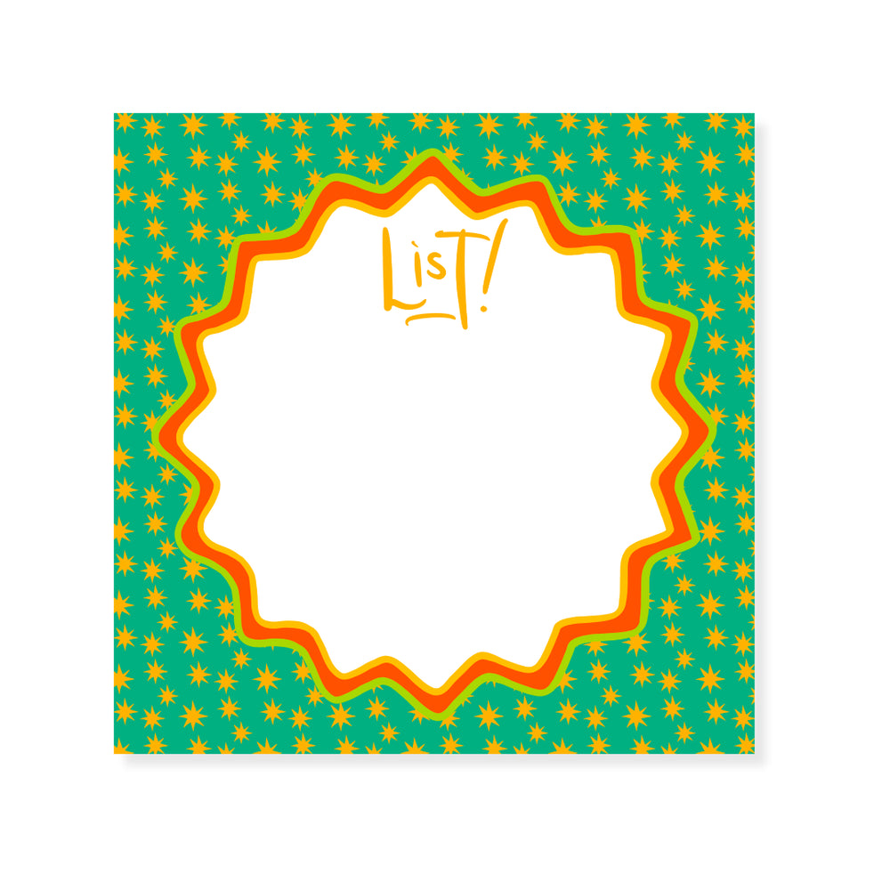 Star Classics Notepad in Green