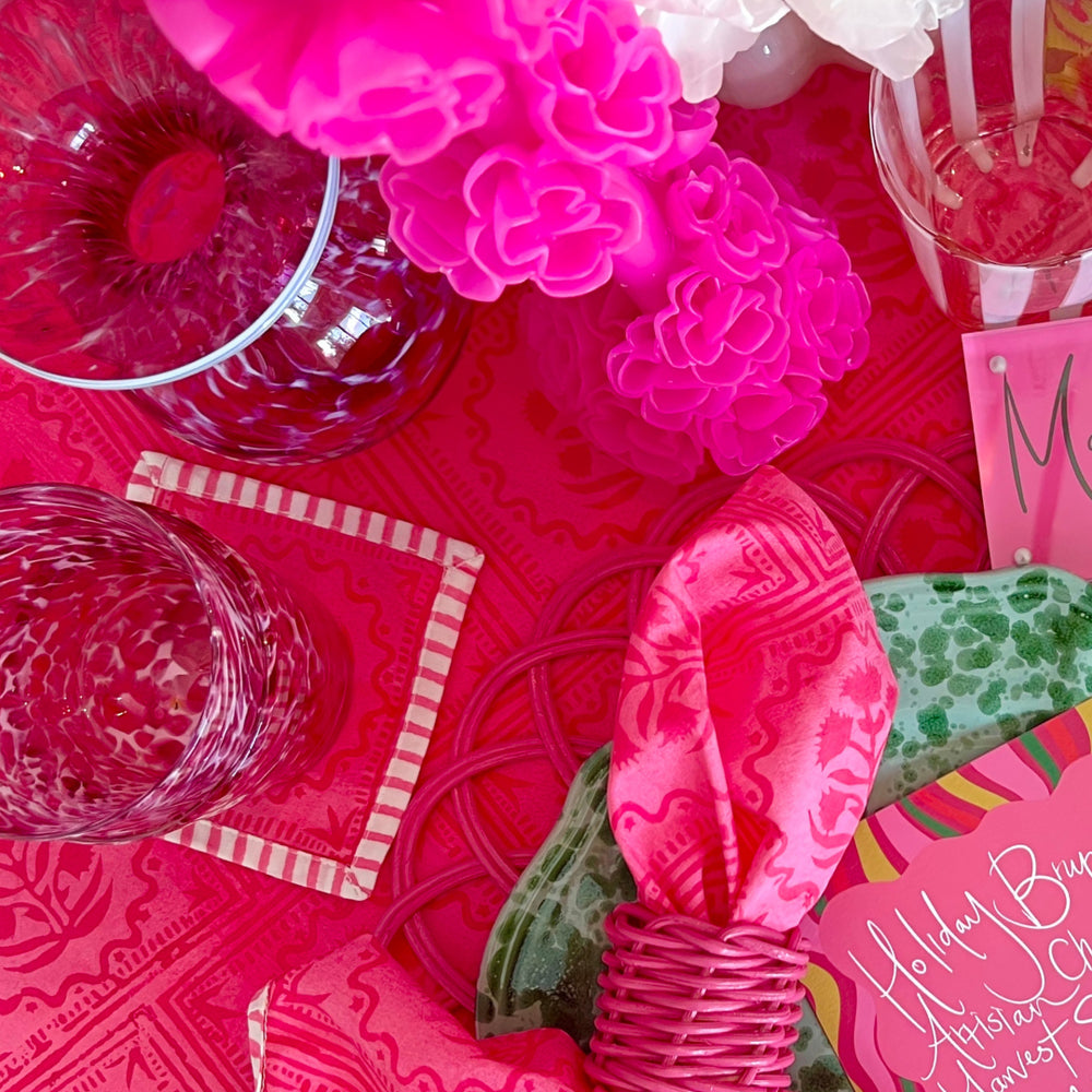 Magenta Fête Papier Cocktail Napkins