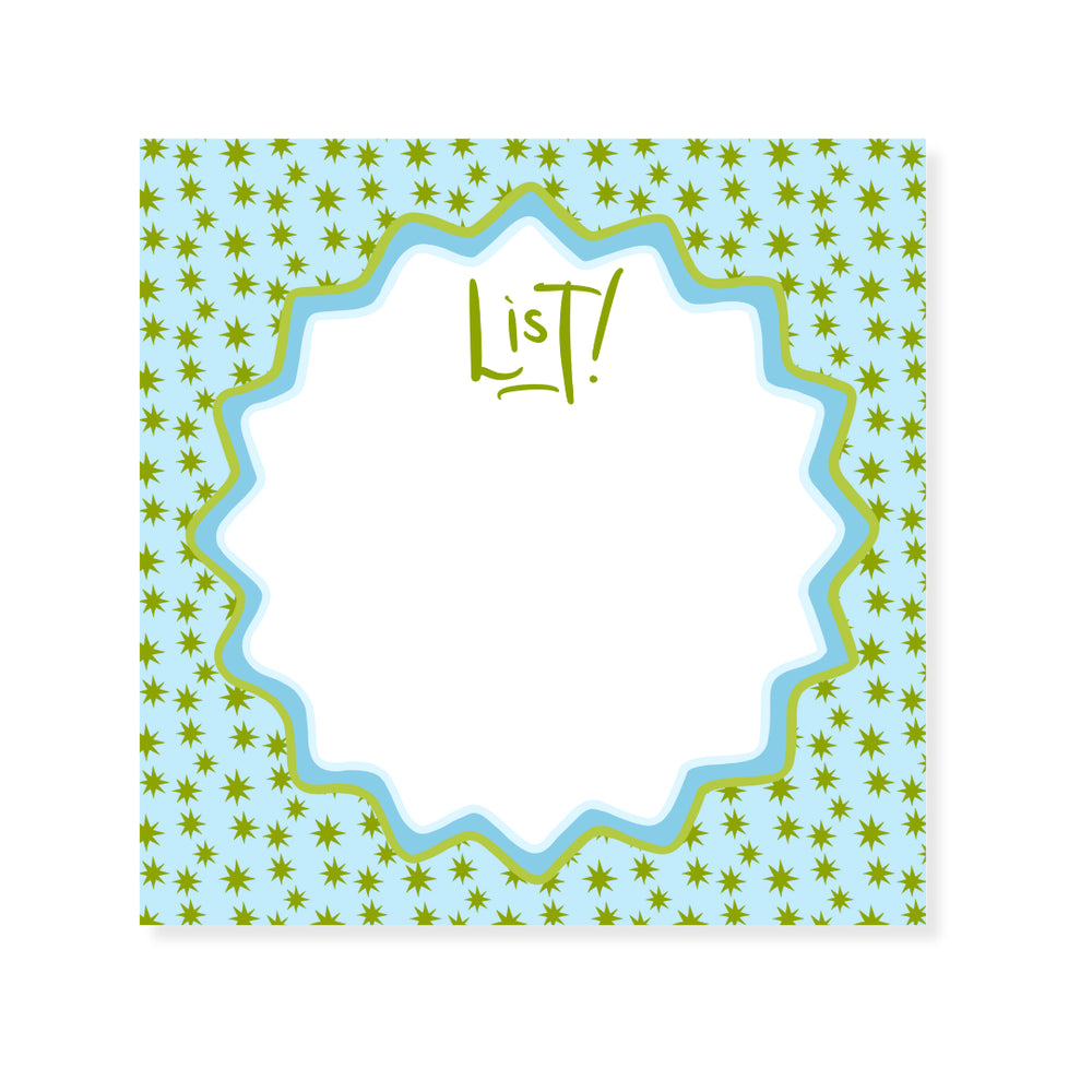 Star Classics Notepad in Blue