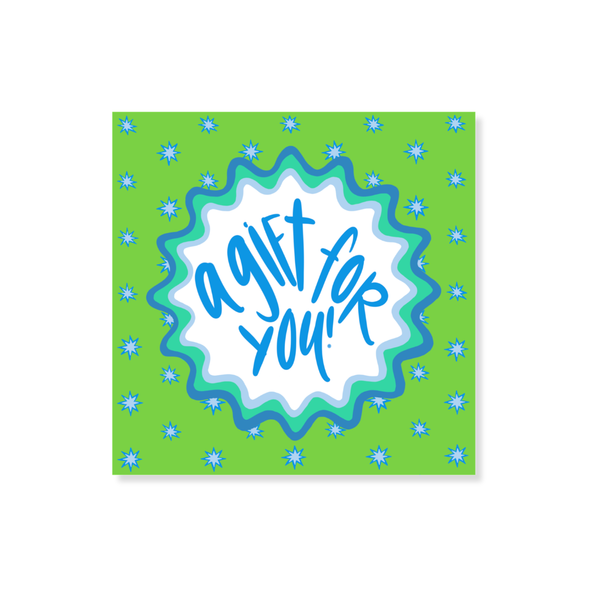 Back To School Starburst Stickers in Grass