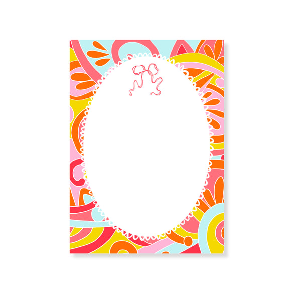 Fête Cabana Notepad 2.0 in Strawberry Margarita