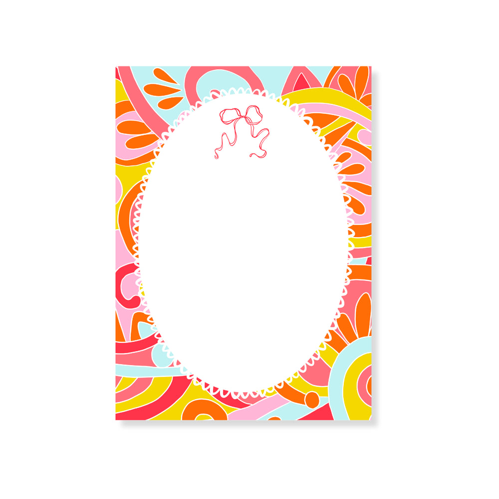 Fête Cabana Notepad 2.0 in Strawberry Margarita