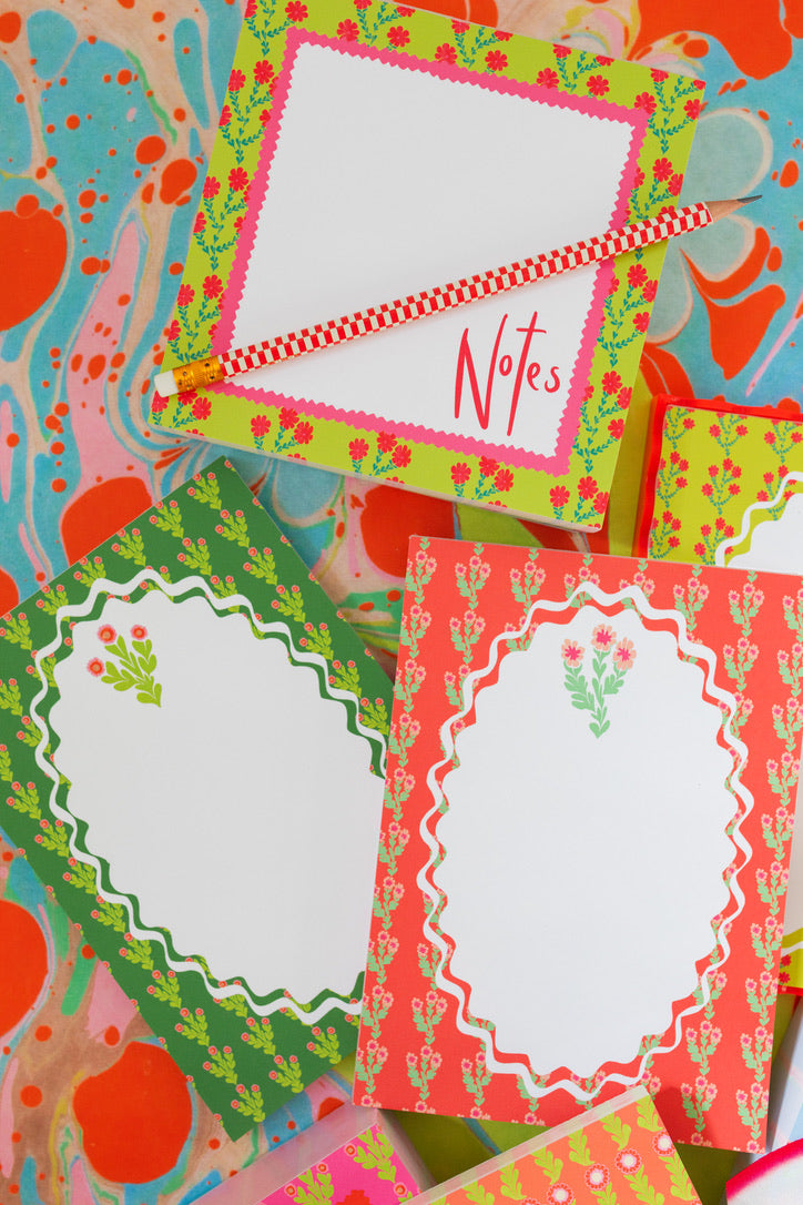 Morgan Walker x FP 5x7 Notepad in Leaf