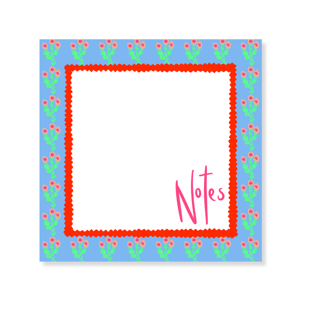 Morgan Walker x FP Notepad in Blue