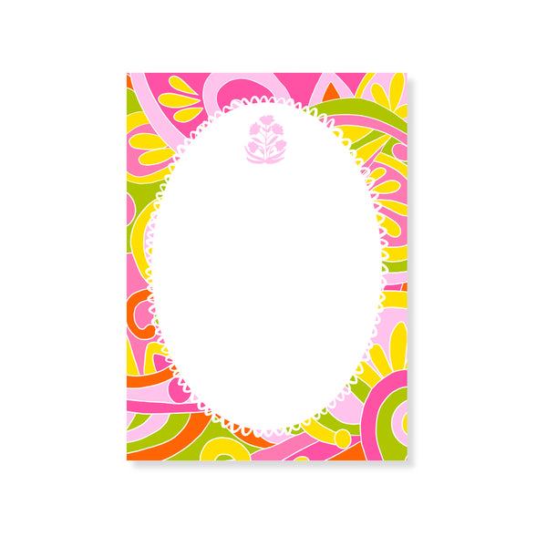 Fête Cabana Notepad 2.0 in Pink Lemonade
