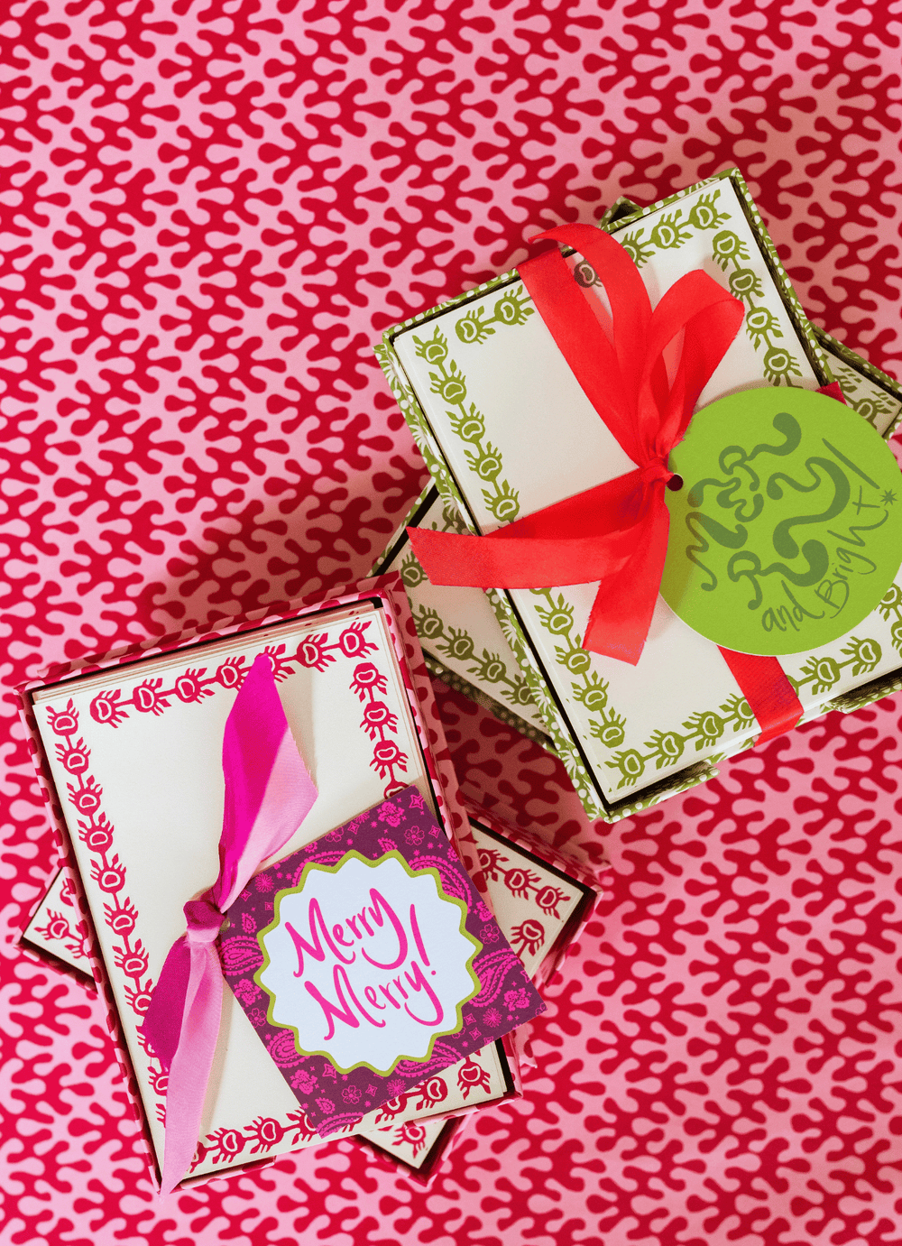 Notes + Star Note Holder in Green