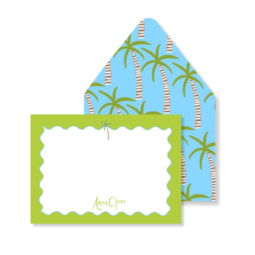 Icon Bar: Palm Tree Stationery