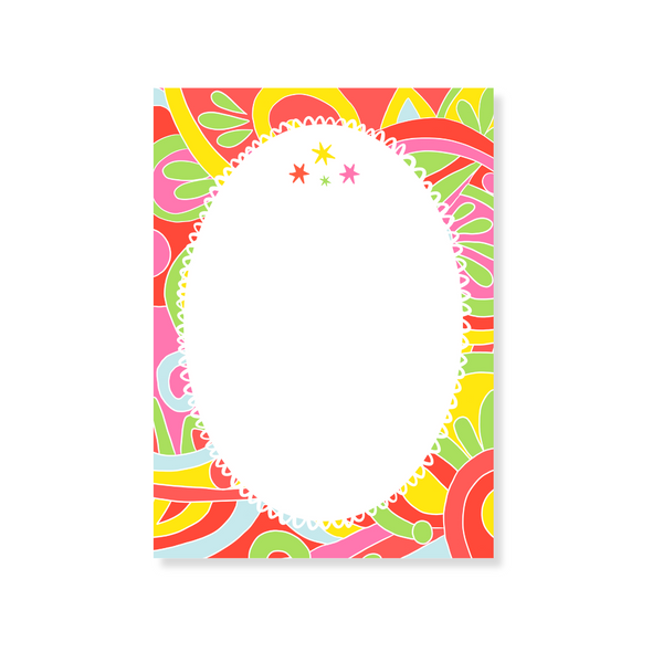Fête Cabana Notepad 2.0 in Fruit Punch
