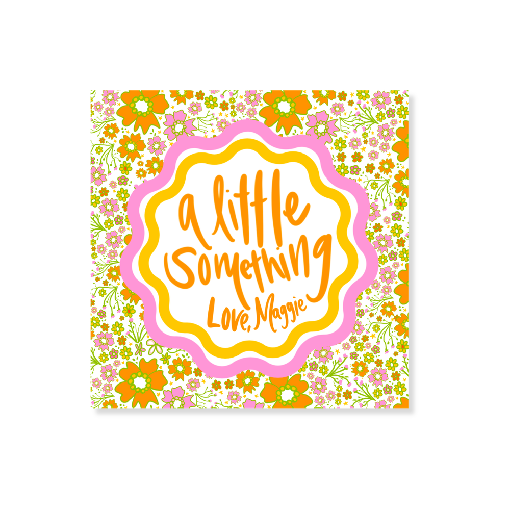 Ditsy Floral Gift Stickers