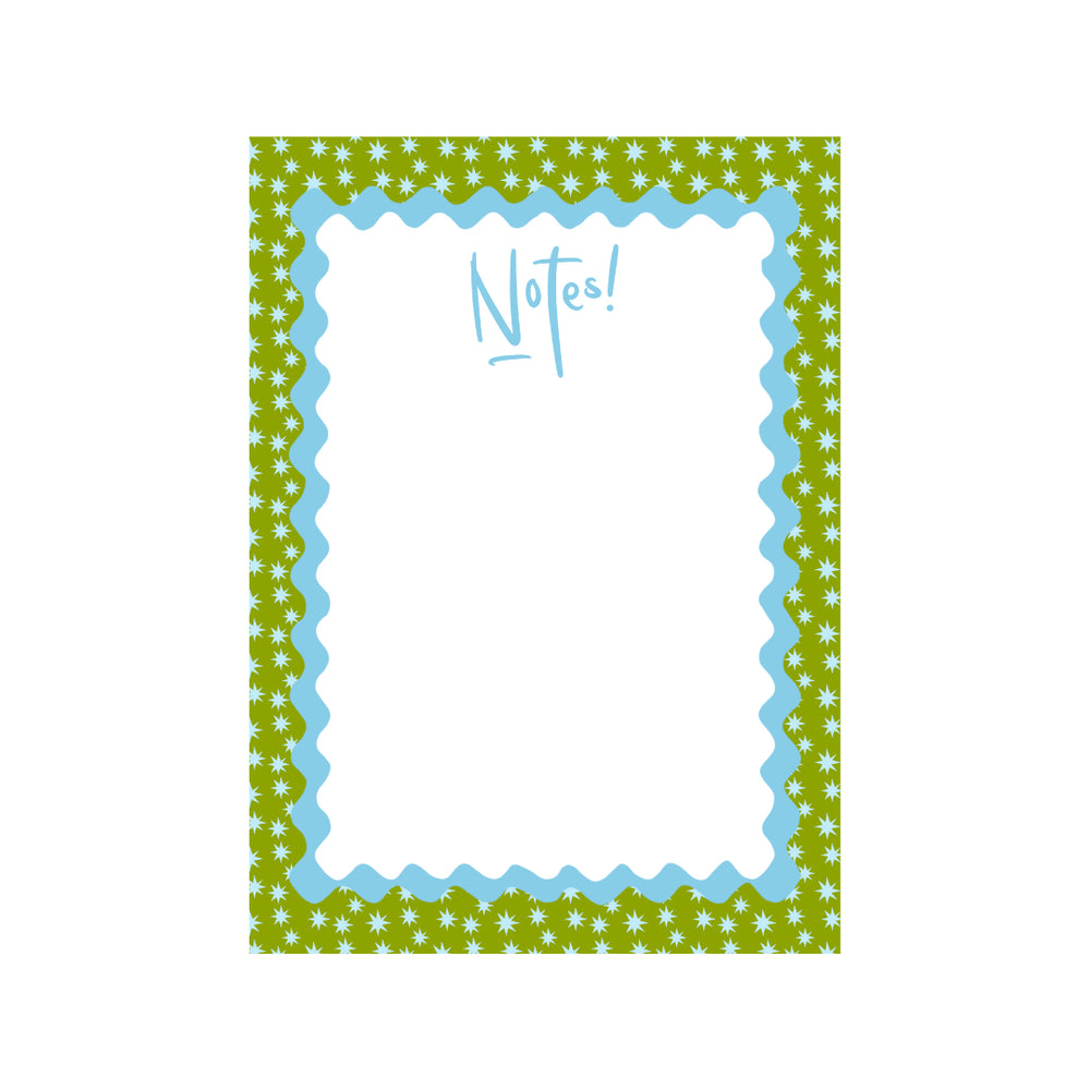 All Star Classics Notepad in Olive