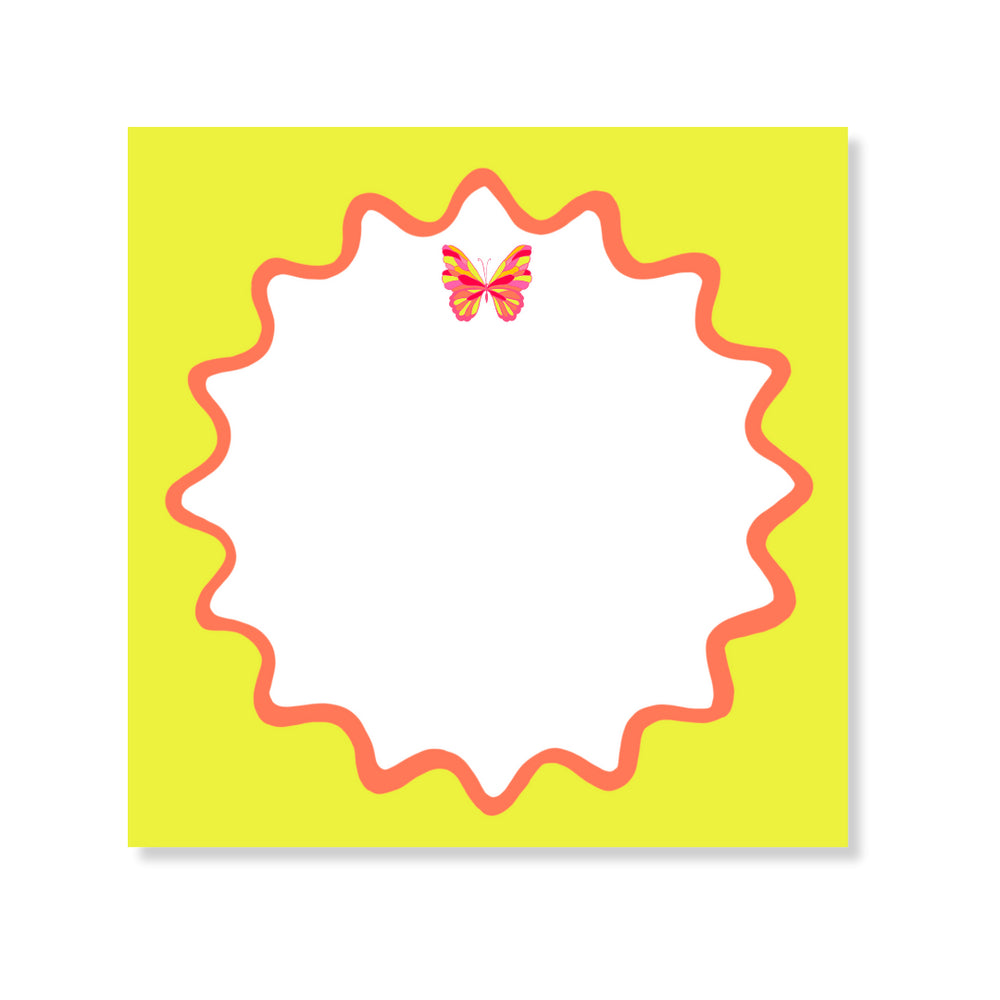 Icon Bar: Butterfly Notepad