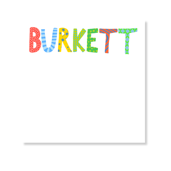 Alphabet Notepad