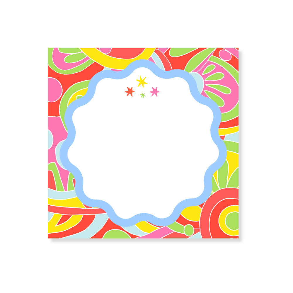 Fête Cabana Notepad 1.0 in Fruit Punch