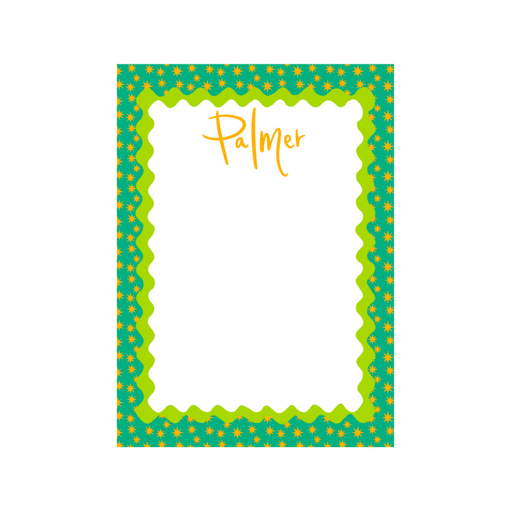All Star Classics Notepad in Green