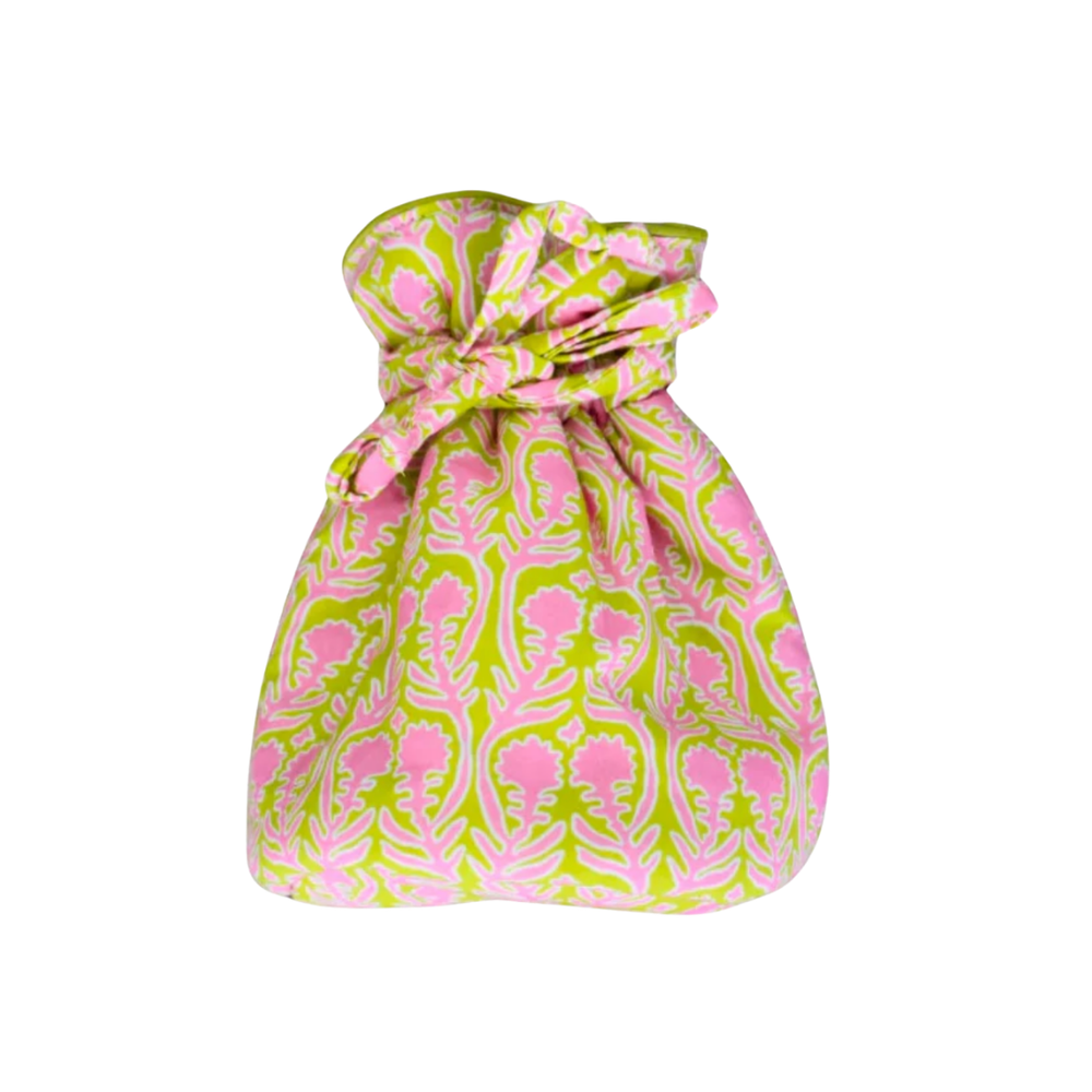 Shellabrate Block Floral Pouch