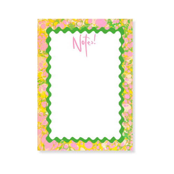 Spring Marble Stone Notepad