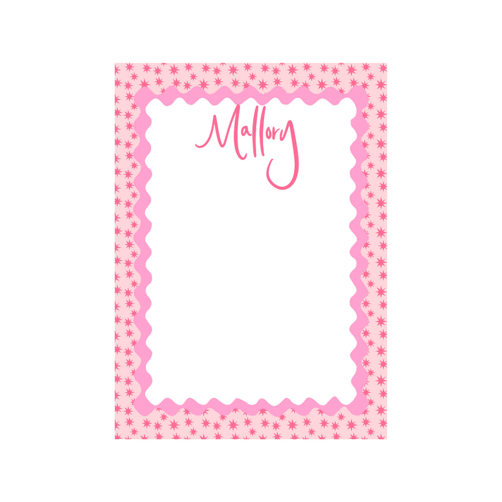 All Star Classics Notepad in Pink