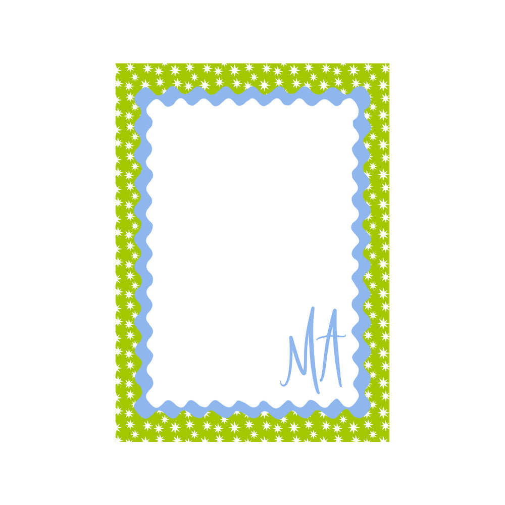 All Star Classics Notepad in Lime