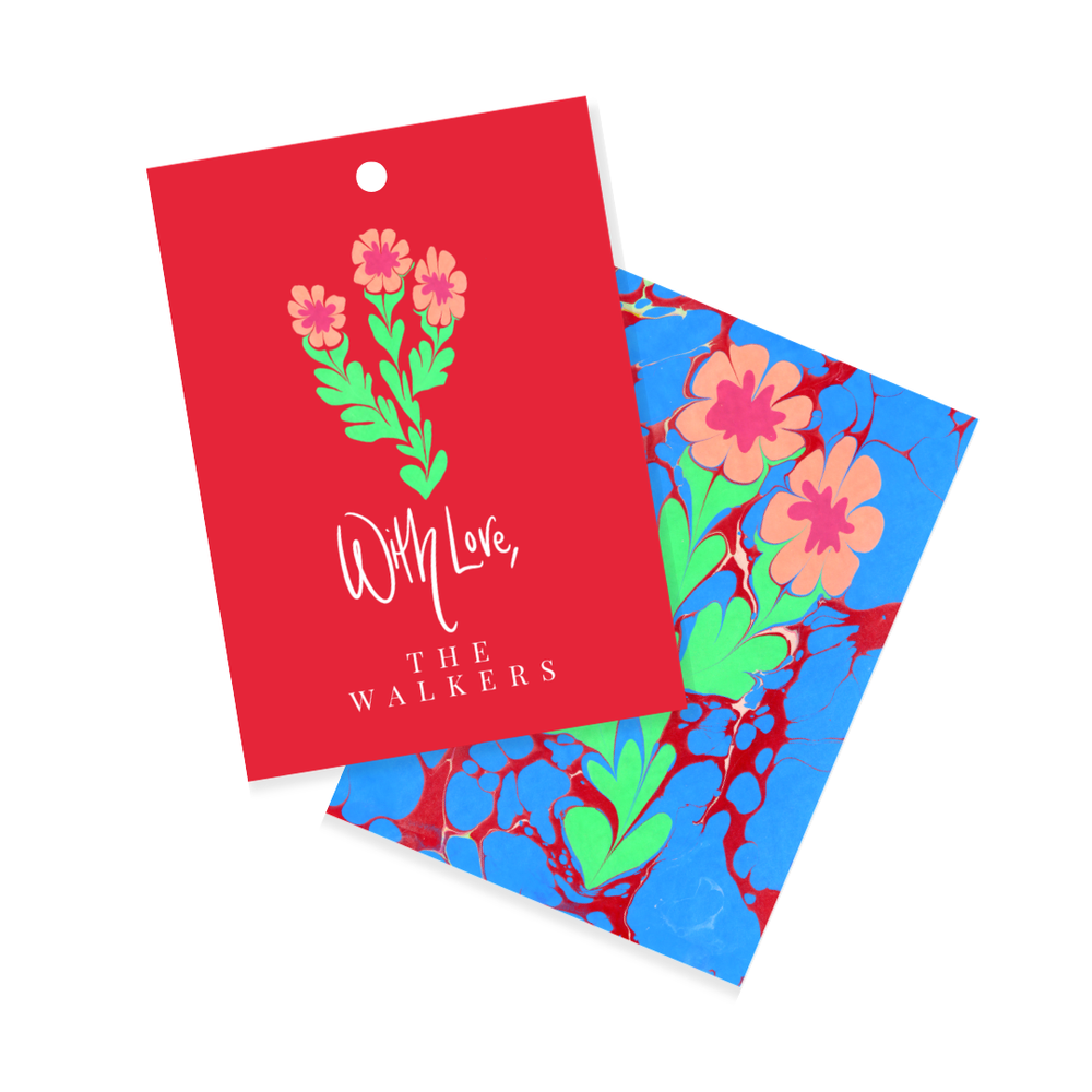 Morgan Walker x FP Ebru Flower Tag in Red