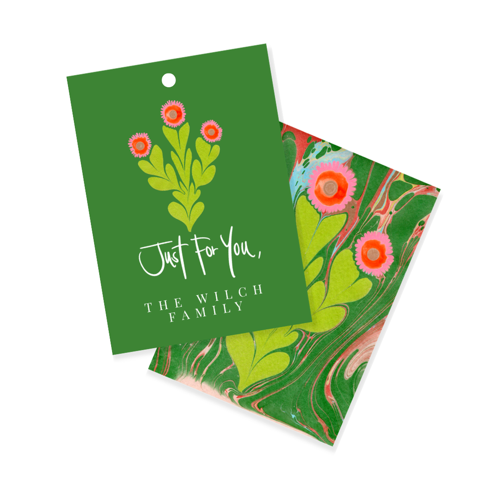 Morgan Walker x FP Ebru Flower Tag in Green