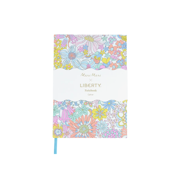 Meri Meri Liberty of London Soft Cover Groovy Floral Notebook