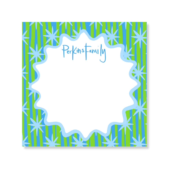 Stars & Stripes Notepad in Sky