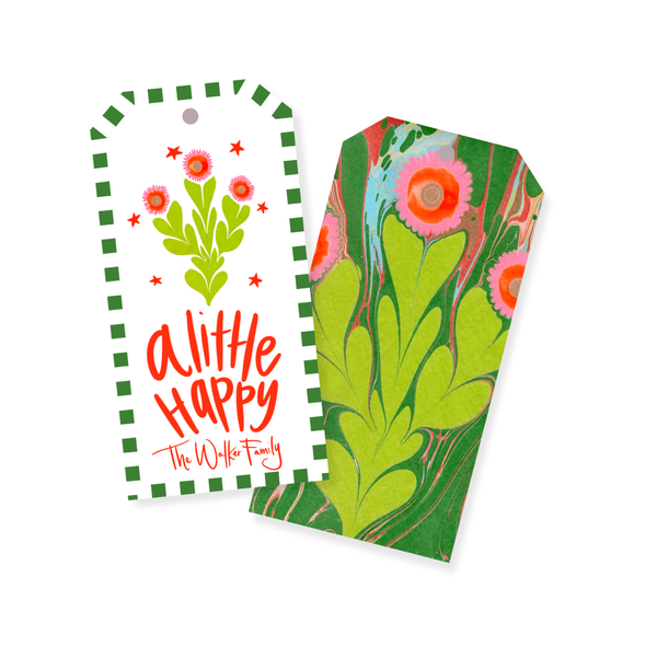 Morgan Walker x FP Traditional Gift Tags in Leaf