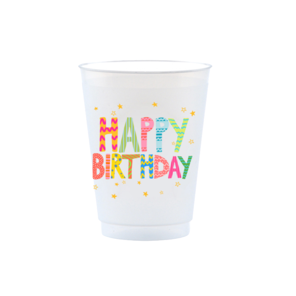 Happy Birthday Cups