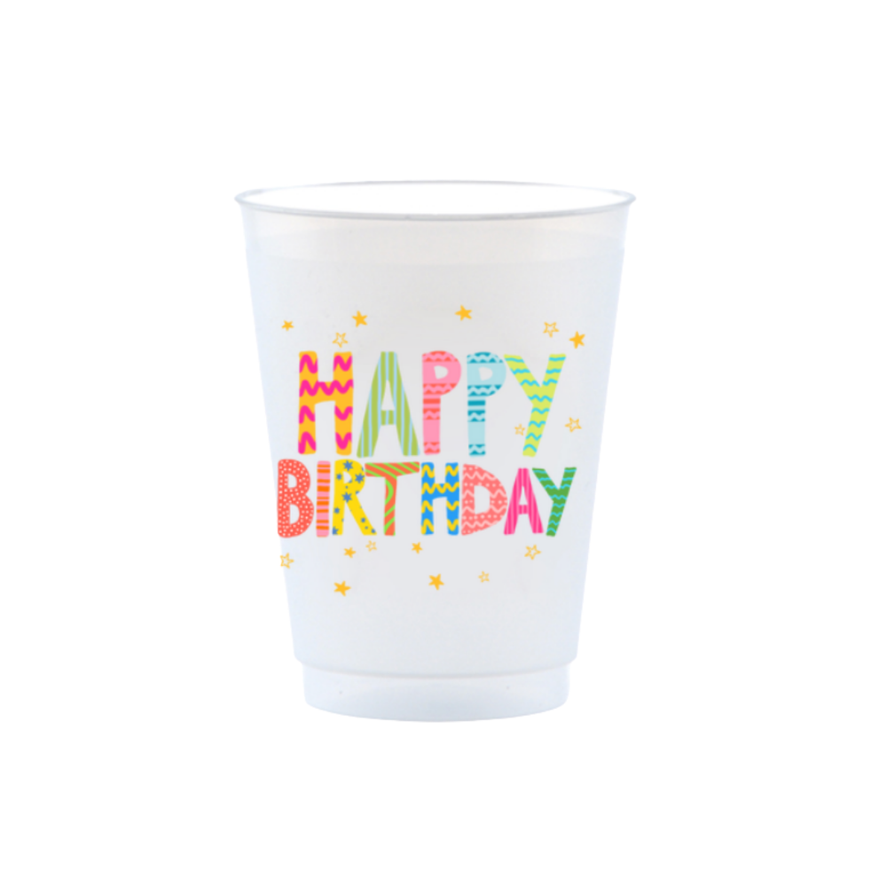 Happy Birthday Cups