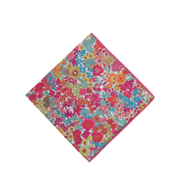 Ann Walters Home x Fête Papier Hankies in Bright Floral Field