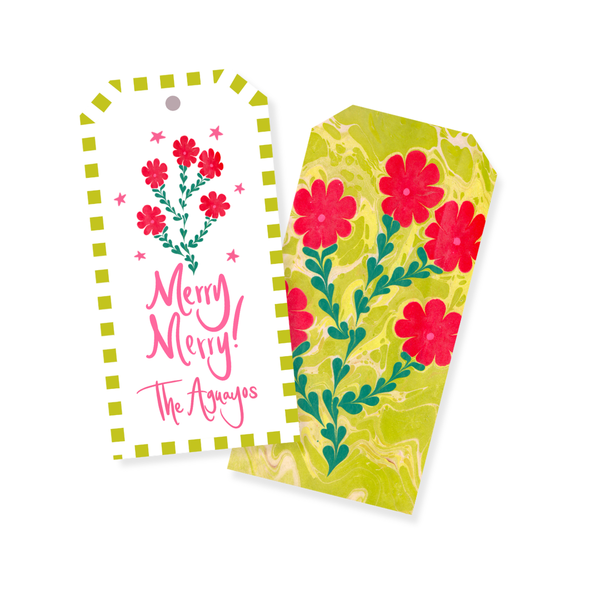 Morgan Walker x FP Traditional Gift Tags in Lime