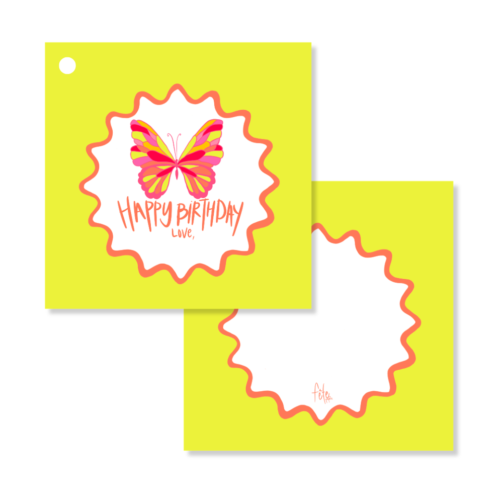 Icon Bar: Butterfly Tags