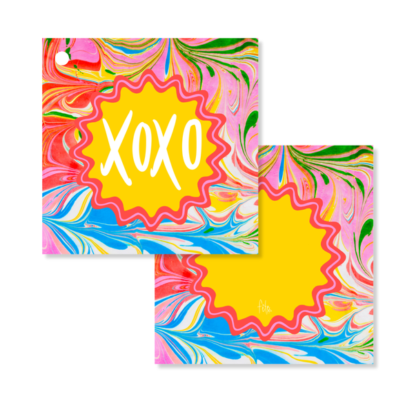 Marble Tags in Kool-Aid