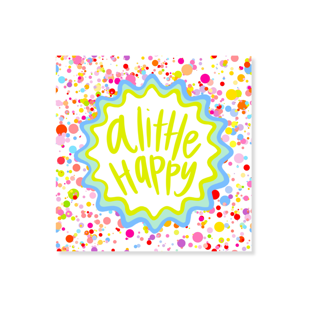 Party Splatter Gift Stickers