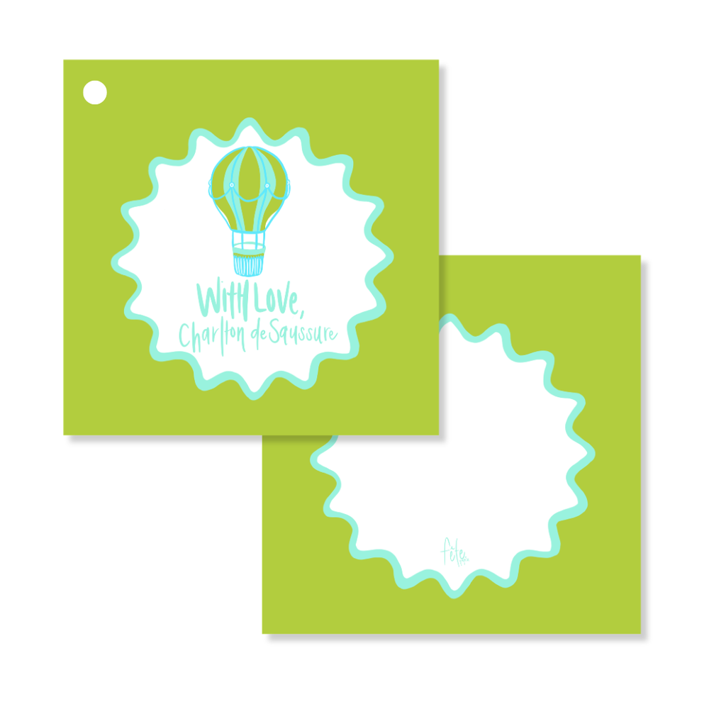 Icon Bar: Green Balloon Tags